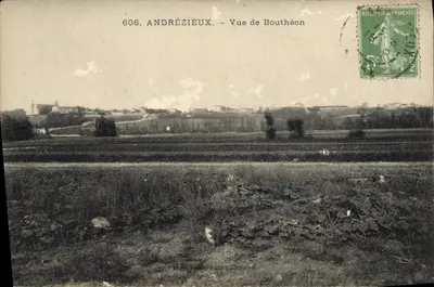 Andrézieux — Vue de Bouthéon — éditeur St-Étienne