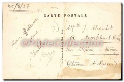 St-ÉTIENNE-LE-MOLARD — O Ponte Suspensa sobre o Lignon — LA LOIRE ILLUSTRÉE — Verso