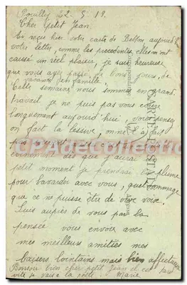 Charlieu (Loira) — Vista general del Claustro de los Cordeliers (siglos XIV y XV) — B. F., PARIS, n° 58 — Reverso