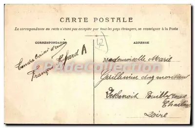 Zamek Champagny — Saint-Haon-le-Vieux — Mme Boulery, wyd. Roanne — Rewers