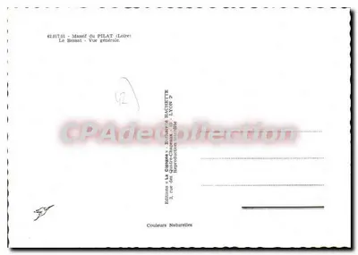 Le Bessat — Vista geral — Edições La Gugène, Lyon — Verso