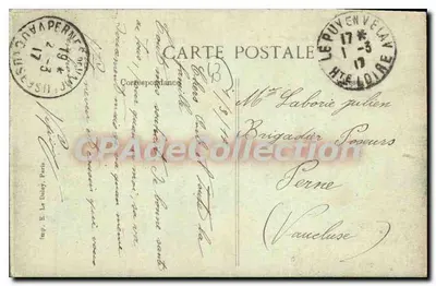 Le Puy — Plein du Breuil — De hoge Loire pittoresk, n°4148 — Achterkant