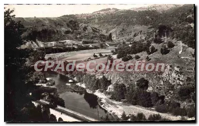 Prades (Hte-Loire) — O viaduto e a vales do Allier — Edições Véritable
