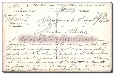 Yssingeaux — O Viaduto de Champelette no Ponte da Enceita — LL — Verso
