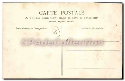 Le Velay Pittoresque - 1557 - Ruines do Castelo de Domeyrat, perto de Paulhaguet — Verso