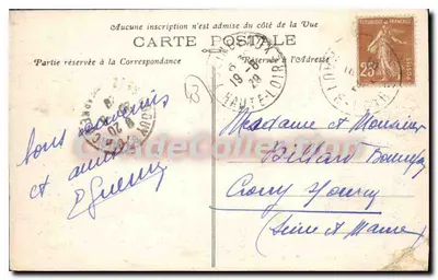 TENCE (Ille-Loire) — Levée Morin na Lignonie — Wydawca: L. Lemoine, Toulouse — Rewers