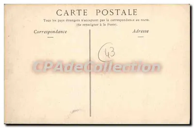 LE PUY — Frau aus der Umgebung — Collections ND Phot, n°63 — Rückseite