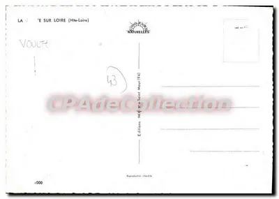 Voult-sur-Loire — vue aérienne do vilarejo e de sua igreja — Éditions Saint-Maur (94) — Verso