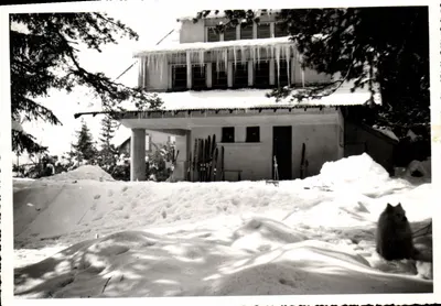 Le Chambon-sur-Lignon — Paysage de Neige — Photo SANHET