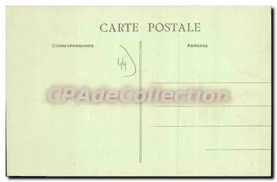 La Baule - Avenida de la Estación y la Posta — editor no visible — Reverso