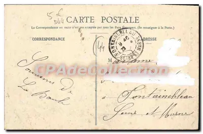 La Baule - Een dag van Sturm op de Oceaan — H.T. Collection, N° 10 — Achterkant
