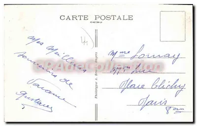 Le Croisic (L. L.) — Port w kierunku Rybarni — A. B. — Rewers