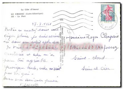 O Port de Le Croisic — Côte d'Armor — editor Lansol — Verso