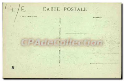 La MI-CARÈME di NANTES 1929 — 14. Sul Ghiaccio — J. Nozain, Nantes — Verso