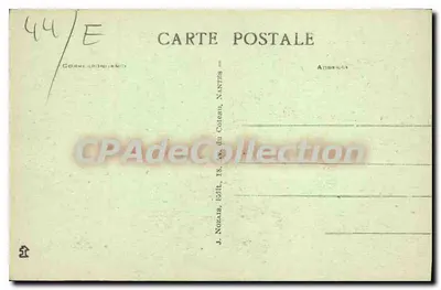 A MI-CARÈME DE NANTES 1929 — Plan, rataplan — J. Nozaïs, Editora, 18, Av. du Coteau, NANTES — Verso