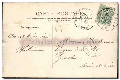 Nantes - A Loire em Ste-Anne — Simi-Aquarelle, n°29, Coleção J. Nozais, Nantes — Verso