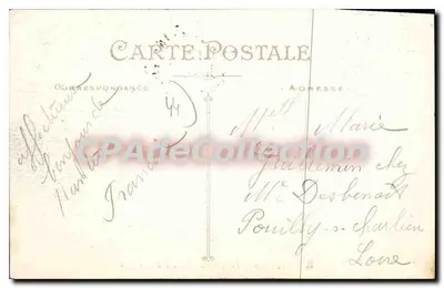 NANTES — Os Quais e a Escadra no Porto — Artaud e Nozais, Nantes, n°606 — Verso