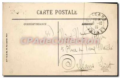 NANTES — De Station d'Orléans en de Boulevard Sébastopol — J. P. — Achterkant