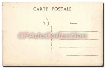 NANTES — O Porto, Vista Geral dos Quais — F. Chapeau, Nantes, n° 116 — Verso