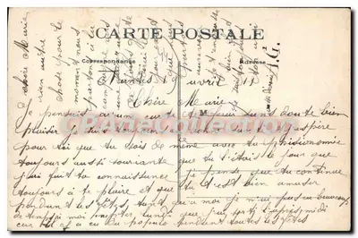 NANTES - Estátua de Villebois-Mareuil — Pholotypie Vasselier, n° 505 — Verso