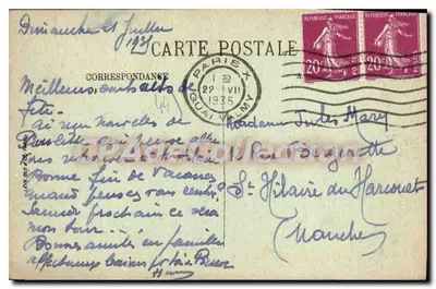 Pornic — De Toren en de Rozen van de Duivel — LL — Achterkant