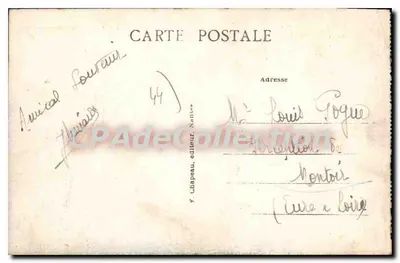 Pornichet (Loire-Inf.) — A Bonne-Source — A Praia do Castelo — Y. Château, editor, n°60 — Verso
