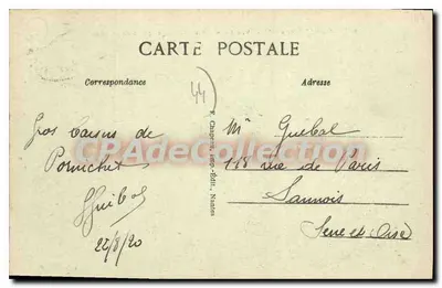 Pornichet (Loire-Inf.) — Vista Geral da Praia, tirada das Dunas — 5º milhar — Verso