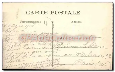 Pornichet (L.-Inf.) — Vista geral da praia — Editor Bretonne — Verso