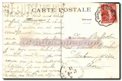 Pornichet (L.-Inf.) — Ogólny widok plaży — Wydawca: Hôtel des Bains de la Plage, nr 2183 — Rewers