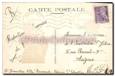 Pornichet-les-Pins (Loire-Int.) — La Jetée del pequeño Puerto, el rincón favorito de los Pescadores — Edición La Civette — Reverso