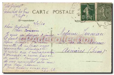 Pornichet (Loire-Inf.) — Algemene uitzicht van de strand genomen van de rotsen van het oude Pornichet — n°127 — Achterkant