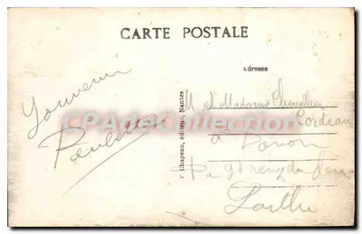 Pornichet (Loire-Inf.) — Vista scattata dal Forte Vecchio — F. Chapeau, editore — Verso