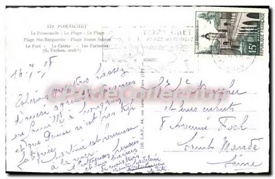 Pornichet — Costa do Amor — G. Vachon, editor — Verso