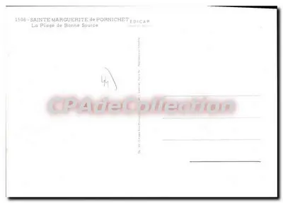 Sainte-Marguerite-de-Pornichet — A Praia de Bonne Source — ÉDICAP n°1506 — Verso