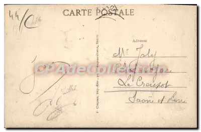 Préfailles (Loire-Inf.) — Barcos em repouso — F. Chaljean, Imp. Bdn, 34, rue Eugène-Orens, Nantes — Verso