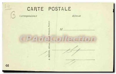 Préfailles — A Descida para a Praia — J. Nozaïs, editor, Nantes — Verso