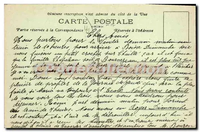 Saint-Brévin-l'Océan — Le Bois des Lutins — Pension de Famille 'Mes Lutins' — Verso