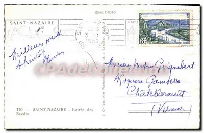 Saint-Nazaire — Entrata dei bacini — Capitano — Verso