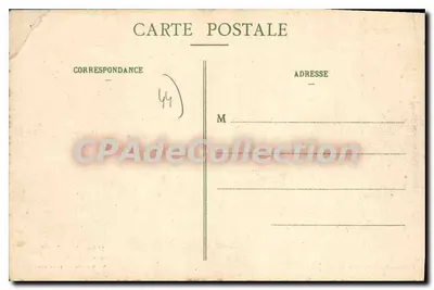 St-Nazaire — La Plaza de la Estación, lado de la Rue Thiers — Colección Delaveau, n°77 bis — Reverso