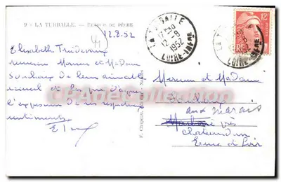 La Turballe — Lago de pesca — Roosy — Verso