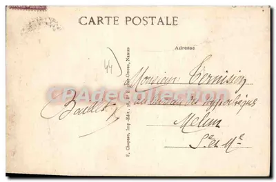 Batz (Loire-Inf) — Marais Salants — Mulons de Sel — F. Chapeau, Imp.-Édit., Nantes — Verso