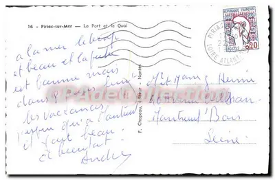 Piriac-sur-Mer — El Puerto y el Muelle — Rooy — Reverso