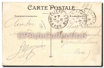 Ancenis — Le Pont sur la Loire — Artaud et Nozais, Nantes — Verso