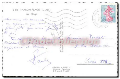 Gaby — plaża Tharon (Atlantycki) — Wydawnictwo Gaby — Rewers