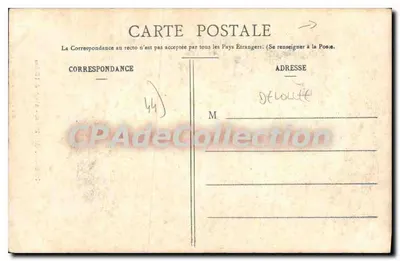 Le Grand-Auverné - Abside da Igreja — Coleção Lacroix, fot. Châteaubriant, n°331 — Verso