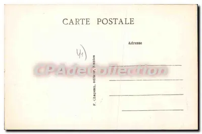 Habitante de Pornichet (Loire-Inf.) e marin — cerca de 1840 — G. Chapeau, Nantes, n°125 — Verso