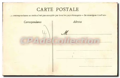 Schlucht nahe der Spitze von Pen-Hareng — PIRIAC (Loire-Inf.) — Verlag: N. Nozais, Santes — Rückseite