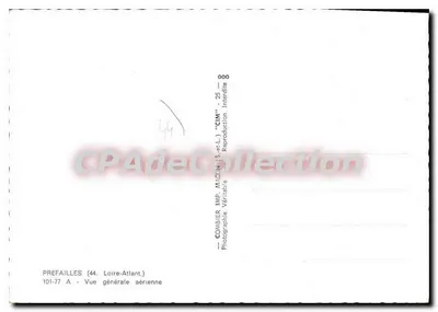 Préfailles (44) — Vista geral aérea — Combiér (44) — 101-77 A — Verso