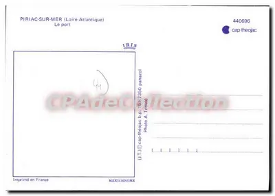 Piriac-sur-Mer — O porto — IRIS — Verso
