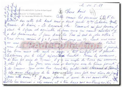 Saint-Brévin-les-Pins — embarcadère — Éditeur : SN EXA — Verso